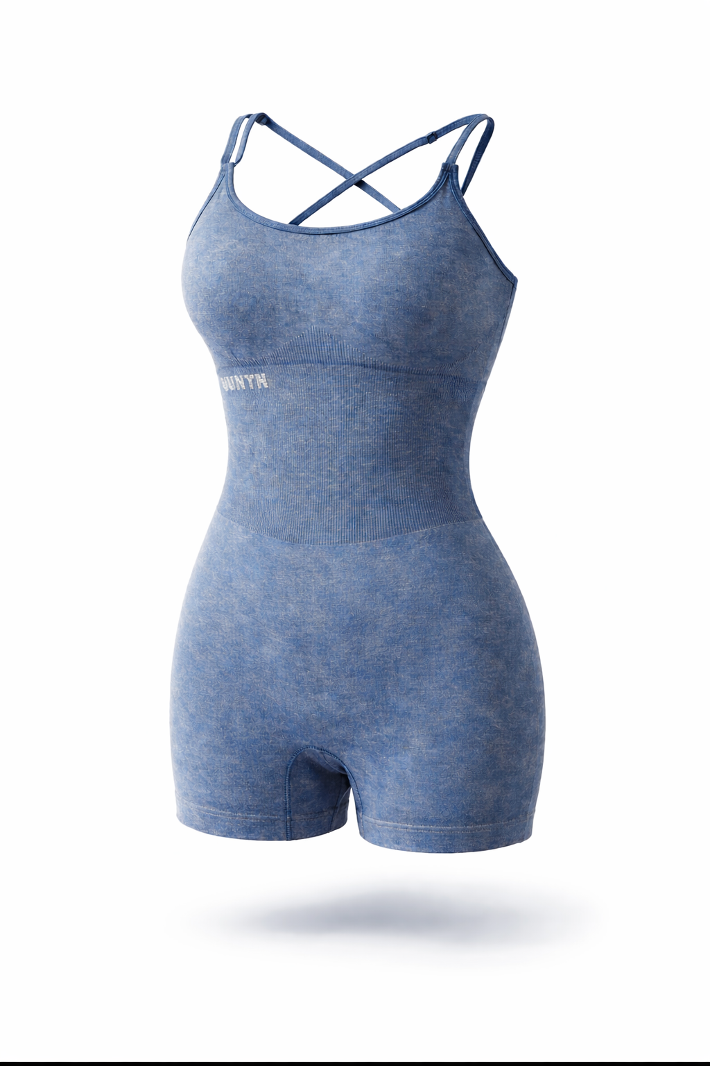 VIXYN Sculpt Romper Blue Denim