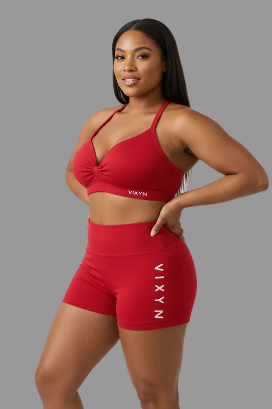 VIXYN Cherry Red Lacey set