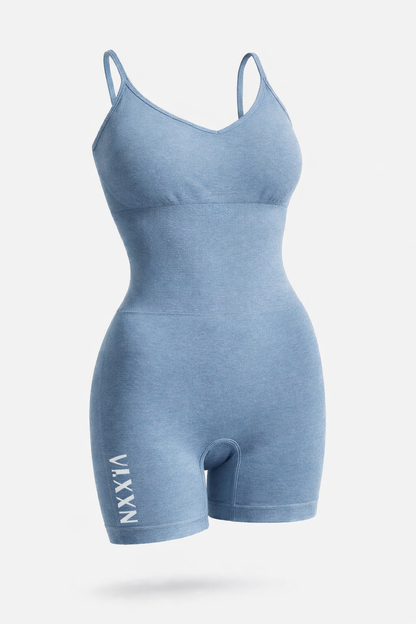 VIXYN Flex Romper Blue Denim